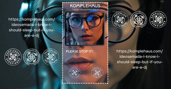 komplehaus ideosemada i know i should sleep but if you are a dj link image